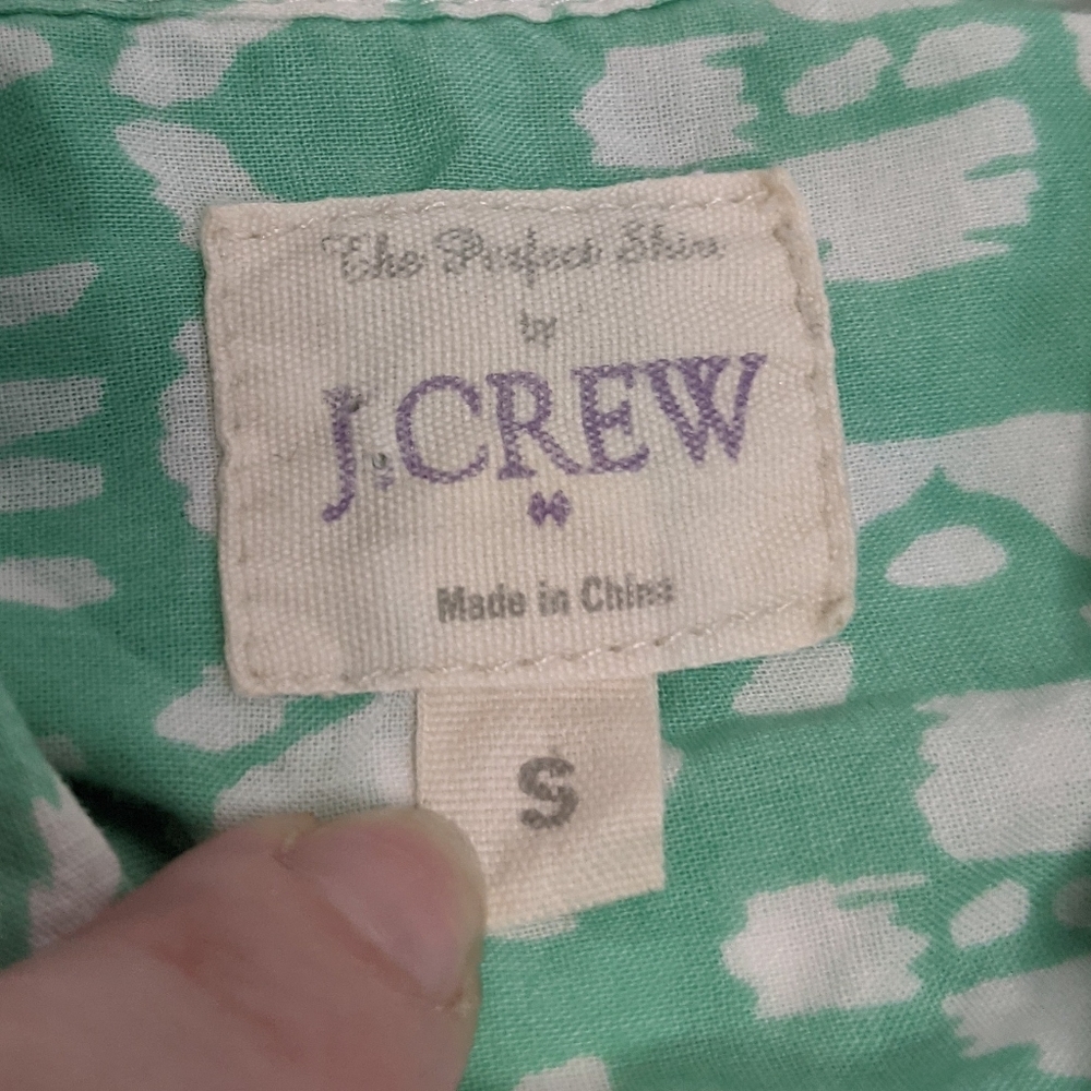 J. Crew Patterned Button Down - Size S - Picture 4 of 4